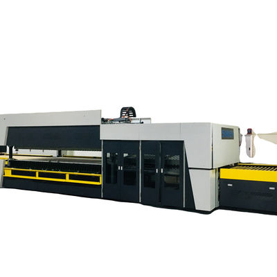 calidad  Energy Saving Architecture High Efficiency PLC Control Glass Tempering Machine China Glass Furnace fábrica